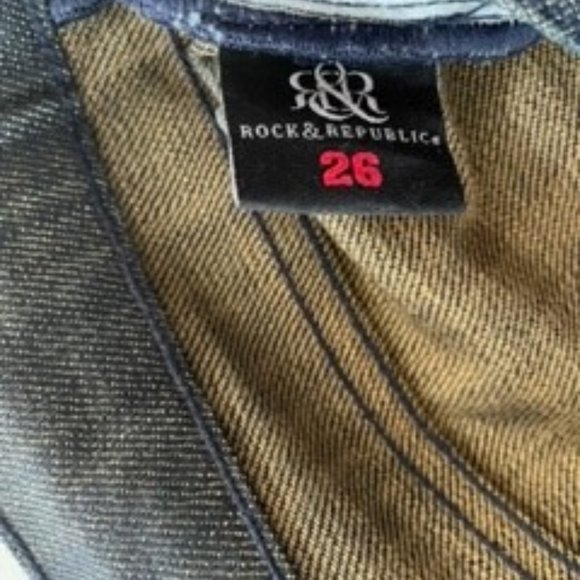 Vintage Rock and Republic Size 26 Jeans - Picture 3 of 6